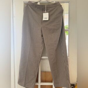 New w/Tag Houndstooth Oak + Fort Pants